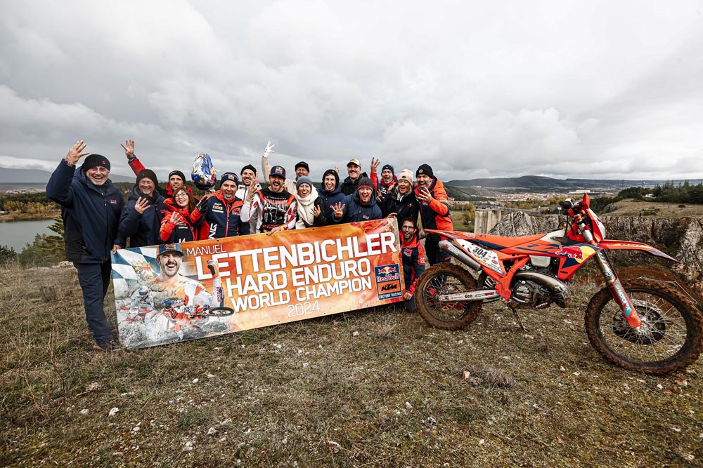 Manuel Lettenbichler at 2024 Hixpania Hard Enduro